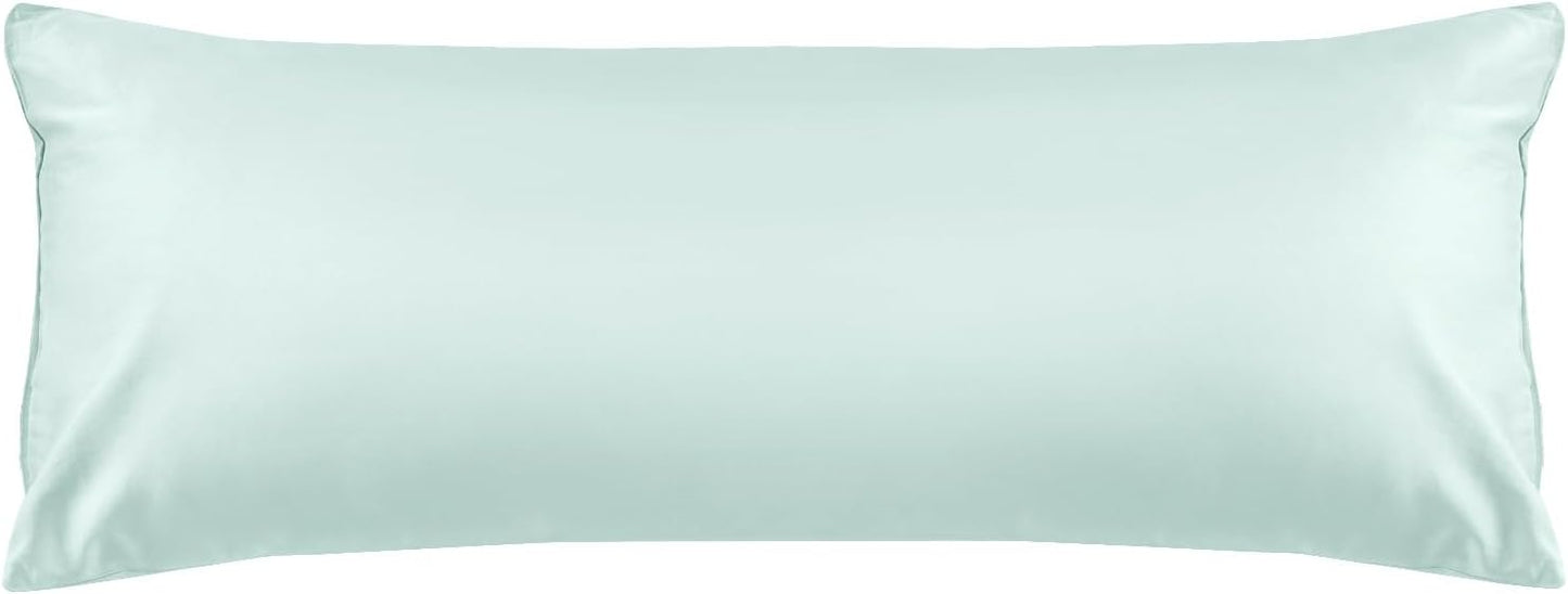 Cotton Pillow Cases Set of 2, 600 Thread Count Pillowcases , Soft Long Staple Cotton Pillowcases Breathable with Envelope Closure