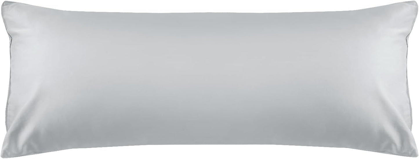 Cotton Pillow Cases Set of 2, 600 Thread Count Pillowcases , Soft Long Staple Cotton Pillowcases Breathable with Envelope Closure